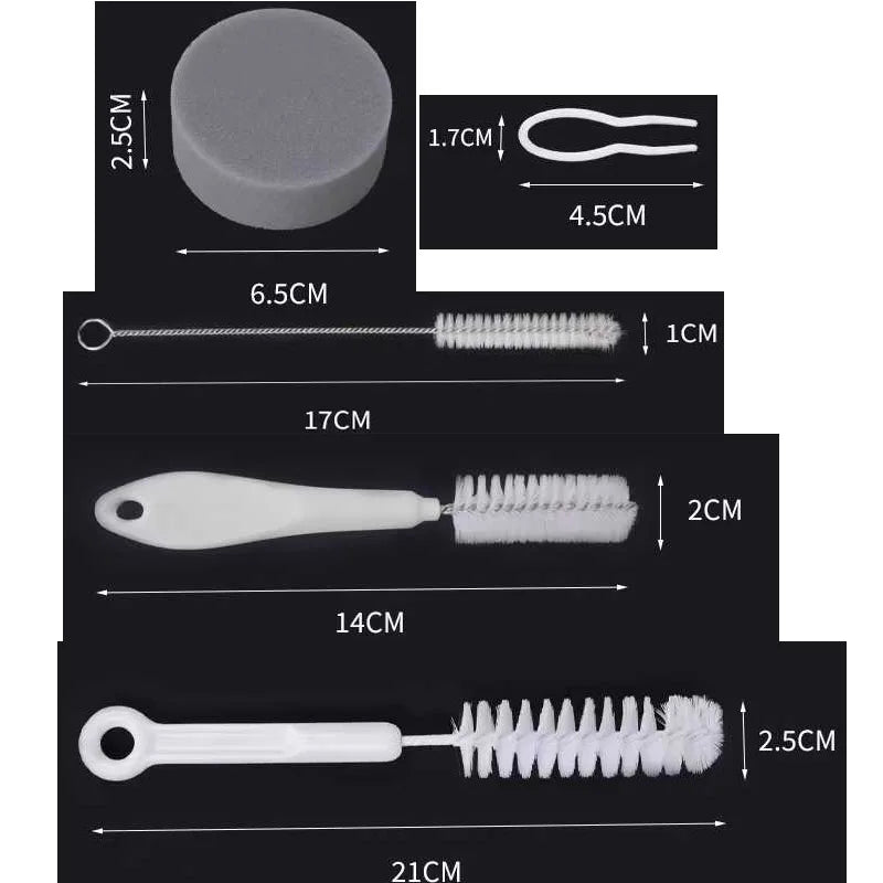 Kit de brosses pour l’entretien de la pompe et du circuit de fontaine à eau