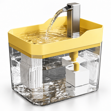 Fontaine à eau USB transparente 1,5 L pour chat – pompe et filtration intégrées
